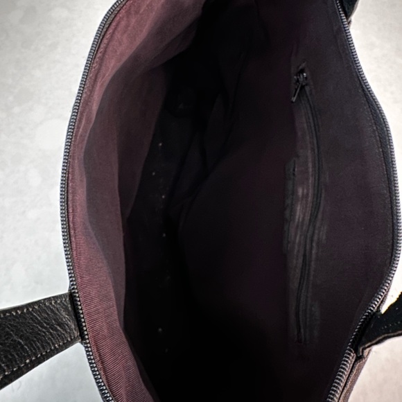 Vintage Carlos Falchi canvas tote bag. - Picture 5 of 7